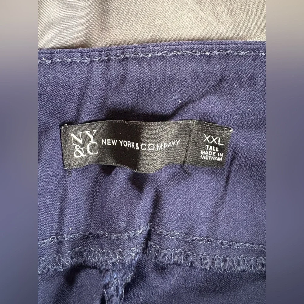 Blue Casual Pants- XXL TALL - Picture 2 of 4